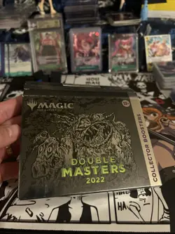 Magic The Gathering - Double Masters 2022 Collector Box - 4 Packs Sealed NEW - Image 1