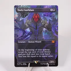 Dark Confidant Borderless 334 Final Fantasy FIN MTG NM Regular See Video - Image 1