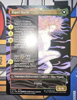 MTG - FIN - Terra, Magical Adept (Borderless) #0323 - Near Mint Non Foil - Image 2