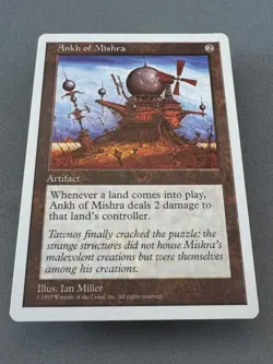 Ankh of Mishra MTG 5th Edition-Never Played NM-Vintage Magic the Gathering - Image 3