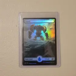 Island 280 The Brothers' War MTG Foil NM - Image 1