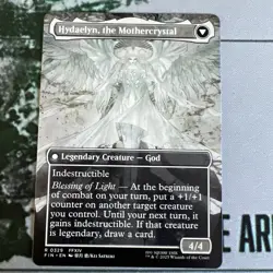 Venat, Heart of Hydaelyn (Borderless) #329 MTG Final Fantasy FIN NM 3/3 Unplayed - Image 2