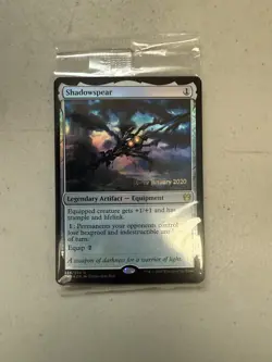 MTG Magic the Gathering: Shadowspear, Theros Beyond Death Prerelease Foil - Image 1