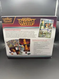 🔥 Pokemon TCG Obsidian Flames Pokemon Center Exclusive ETB - SEALED 🔥 - Image 2