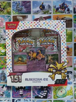 Pokemon TCG Scarlet & Violet 151 Alakazam EX Collection Box - Sealed NEW - Image 1