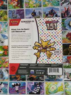 Pokemon TCG Scarlet & Violet 151 Alakazam EX Collection Box - Sealed NEW - Image 2
