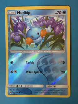 Mudkip 33/168 Reverse Holo SM Celestial Storm Pokemon TCG LP - Image 1