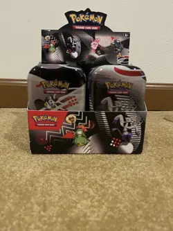 Pokemon Black And White Mini Tin Case With Display - Image 1