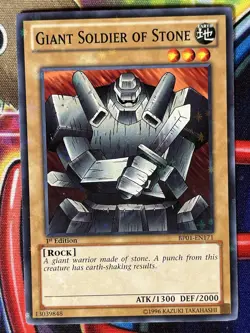 Yugioh Giant Soldier Of Stone BP01-EN171 Starfoil Single - Image 1