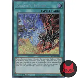 Yugioh Branded Fusion BLTR-EN111 Secret Rare 1st Edition NM - Image 1