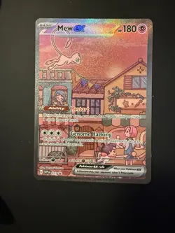 Mew EX 053 Scarlet & Violet Promo Holo Pokemon TCG Card NM Condition - Image 1