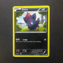 Pokemon Card TCG: Zorua 13/30 - BW Trainer Kit - Zoroark - Image 1