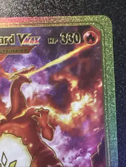 Charizard Vmax NM+ Rare Foil Fan Art Pokemon Card - Image 2