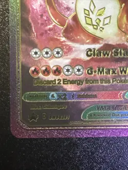 Charizard Vmax NM+ Rare Foil Fan Art Pokemon Card - Image 4