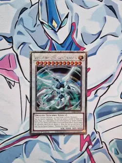 Shooting Quasar Dragon 1st Edition Platinum Rare RA04 Yugioh Card - Image 1