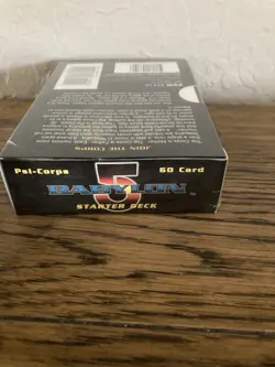 Babylon 5 Collectible Card Game CCG - Psi-Corps Starter 60 Card Deck Sealed - Image 5