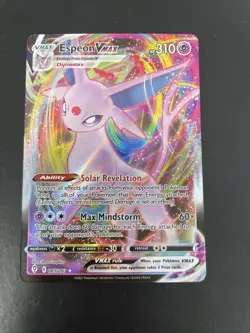 Espeon VMAX 065/203 Full Art Pokemon Trading Card - Image 1