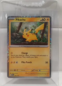 Pikachu - 002/015 - Confetti Holo - McDonald's Promos 2024 - Pokemon Card - NM/M - Image 1