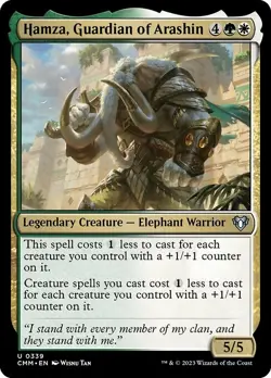 [MTG] Hamza, Guardian of Arashin (Foil) (0339) (CMM) NM - Image 1