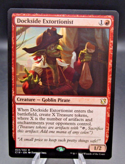 MTG Magic the Gathering Dockside Extortionist (24/363) Commander 2019 NM - Image 1