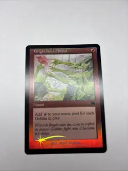 MTG Brightstone Ritual- Onslaught- Common- Very LP- FOIL - Image 3