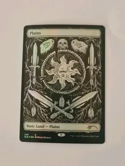 MTG Plains Foil The Unfathomable Crushing Brutality Of Basic Land Mint Condition - Image 1