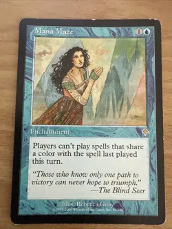 Magic The Gathering Mana Maze Invasion MTG TCG - Image 1
