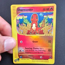 Pokemon Card Charmander 98/165 Expedition Base Set Reverse Holo - Image 1