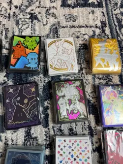 Lot Bundle 17 Pokemon TCG Sleeve Card Protecters 2 Deck Box’s And 3 Mini Books - Image 4
