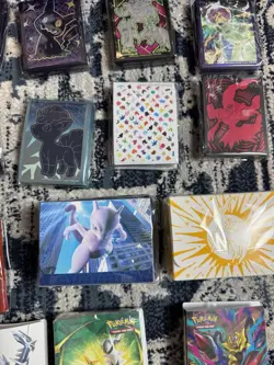 Lot Bundle 17 Pokemon TCG Sleeve Card Protecters 2 Deck Box’s And 3 Mini Books - Image 5