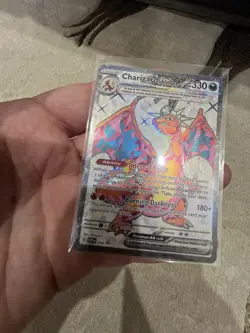 Charizard ex 56 Black Star Promo Premium Collection Scarlet Violet Pokemon 2023 - Image 5