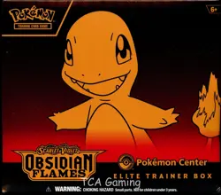 SV Obsidian Flames POKEMON CENTER ETB Elite Trainer Box SEALED (11 Packs PROMO) - Image 1