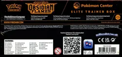 SV Obsidian Flames POKEMON CENTER ETB Elite Trainer Box SEALED (11 Packs PROMO) - Image 5