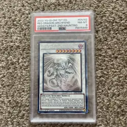 Yu-Gi-Oh RED DRAGON ARCHFIEND Gfp2 Ghost PSA 8 - Image 1