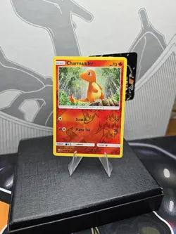 Pokemon CHARMANDER Reverse Holo 18/147 Burning Shadows Card - Image 1