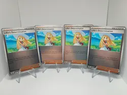 Pokemon Card Lillie's Determination Reverse Holo Playset 119/132 Mega Evolution - Image 1