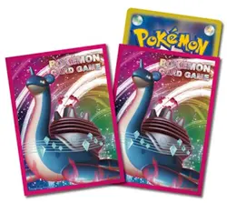 Pokemon Card Game 64 Sleeves Deck Shield Lapras VMAX Pokemon center Sleeve Japan - Image 1
