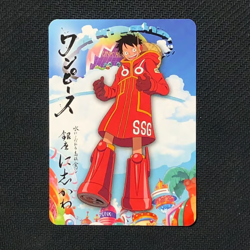 PREORDER Luffy One Piece x Ginza Nishikawa Collaboration Promo Card - Image 1