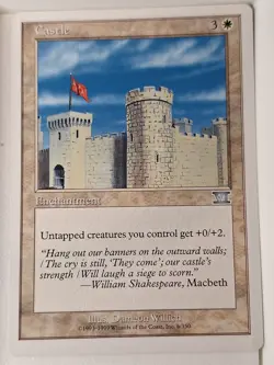 Castle - 6th Edition Core Set - Magic the Gathering MTG Nice! - Image 1