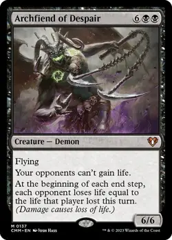 [MTG] Archfiend of Despair (0137) (CMM) NM - Image 1
