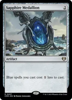 [MTG] Sapphire Medallion (0407) (CMM) NM - Image 1
