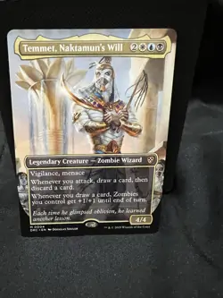 Custom Esper Zombie EDH featuring Temmet, Naktamun’s Will (White Blue Black) - Image 1