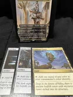 Custom Esper Zombie EDH featuring Temmet, Naktamun’s Will (White Blue Black) - Image 2