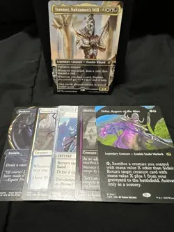 Custom Esper Zombie EDH featuring Temmet, Naktamun’s Will (White Blue Black) - Image 3