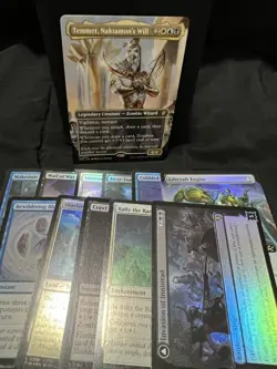 Custom Esper Zombie EDH featuring Temmet, Naktamun’s Will (White Blue Black) - Image 4