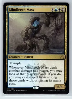 Mindleech Mass English Magic the Gathering MTG Ravnica Remastered 201 NM - Image 1