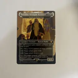 Theoden, Strength Restored - Kenrith, the Returned King (Borderless) Commander: - Image 1