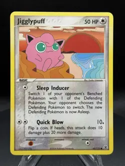 🌅 Pokemon TCG - Jigglypuff 65/112 - FireRed & LeafGreen - Non-Holo - NM - Image 1