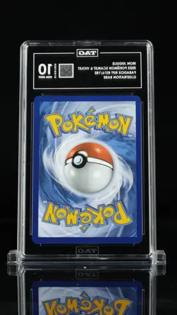 2023 Pokemon Iron Jugulis 216/182 Illustration Rare TAG 10 GEM MINT - Image 3