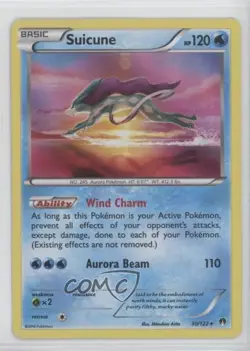 Suicune Holo Pokemon XY Breakpoint #30 - Image 1